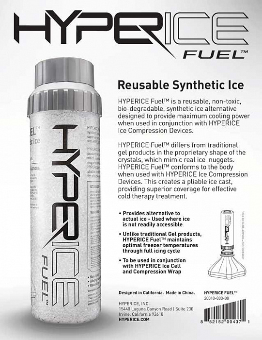 Многоразовый синтетический лед Hyperice Fuel (Blue) купить в интернет-магазине icover