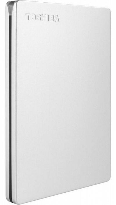 Внешний жесткий диск Toshiba Canvio Slim 2,5" 1Тб HDTD310ES3DA (Silver) купить в интернет-магазине icover