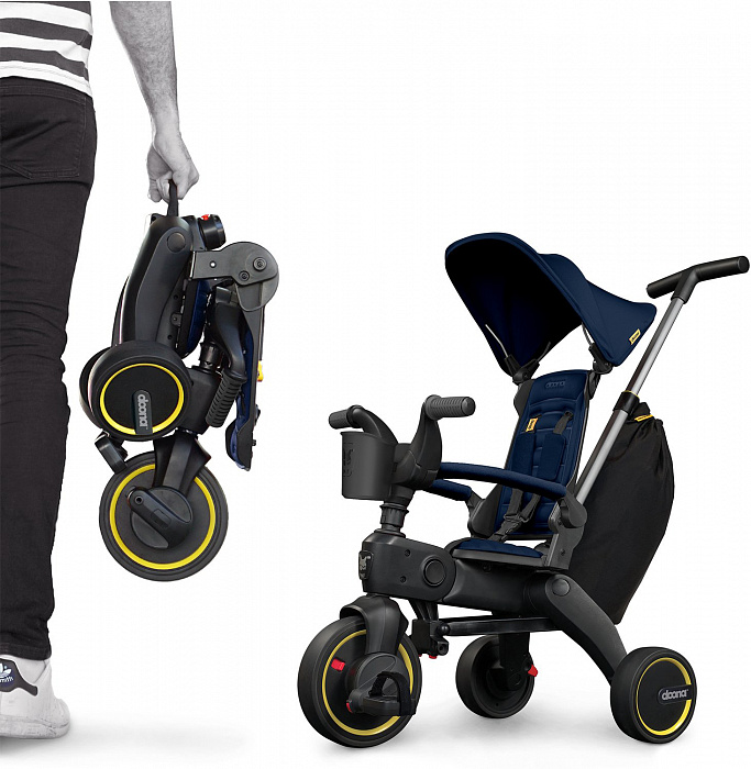 Трехколесный велосипед Doona Liki Trike S3 (Royal Blue) купить в интернет-магазине icover
