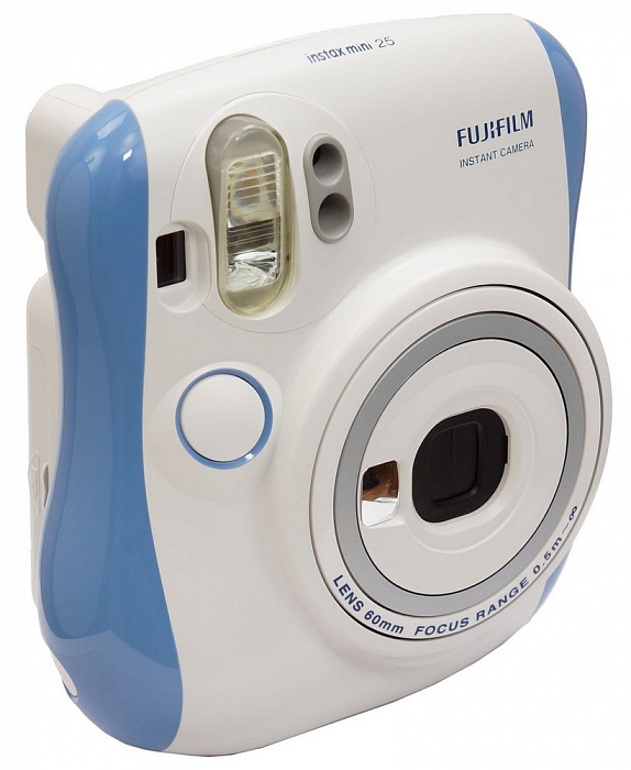 Fujifilm Instax Mini 25 - фотоаппарат мгновенной печати (Blue) купить в интернет-магазине icover