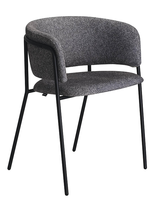Комплект стульев Ridberg БОРТ велюр буклированный 2 шт (Grey) купить в интернет-магазине icover