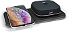 Беспроводное зарядное устройство Zens Dual Aluminium Wireless Charger ZEDC04B (Black) купить в интернет-магазине icover