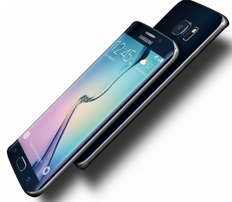 Смартфон Samsung Galaxy S6 Edge 32Gb (Black Sapphire)  купить в интернет-магазине icover