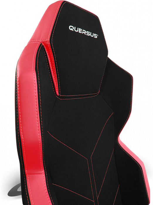 Игровое кресло Quersus Geos G701/XR (Black/Red) купить в интернет-магазине icover