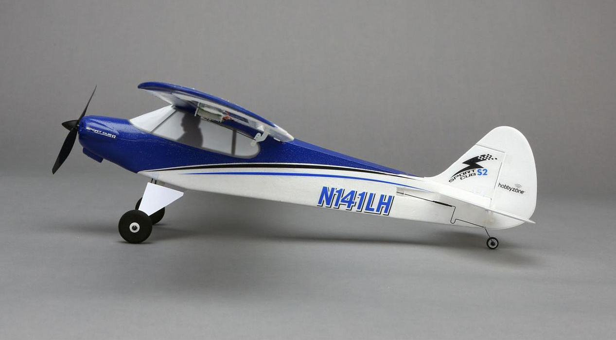 Радиоуправляемый самолет HobbyZone Sport Cub S HBZ4400 (Blue) купить в интернет-магазине icover
