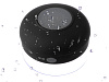 Waterproof Bluetooth Shower Speaker - водонепроницаемая акустика (Black) купить в интернет-магазине icover