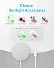 Беспроводное зарядное устройство Anker PowerWave Select+ Magnetic Pad A2566 (Silver) купить в интернет-магазине icover