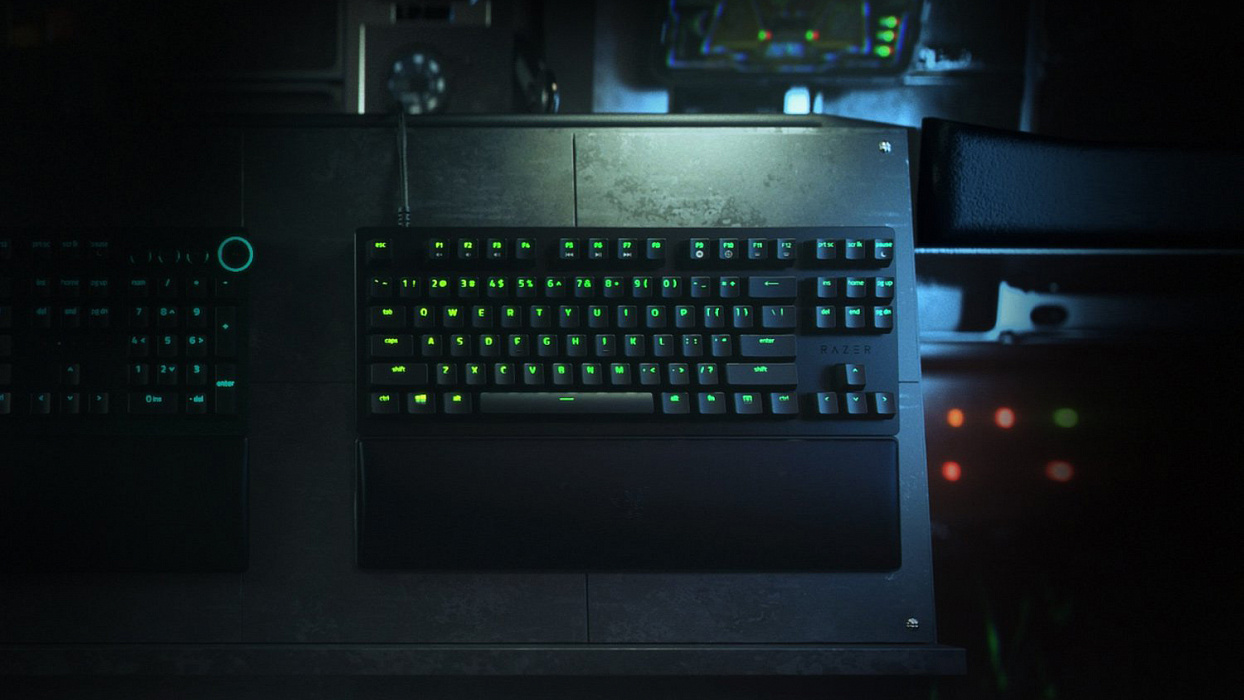 Игровая клавиатура Razer Huntsman V2 Tenkeyless Purple Switch RZ03-03941400-R3R1 (Black) купить в интернет-магазине icover