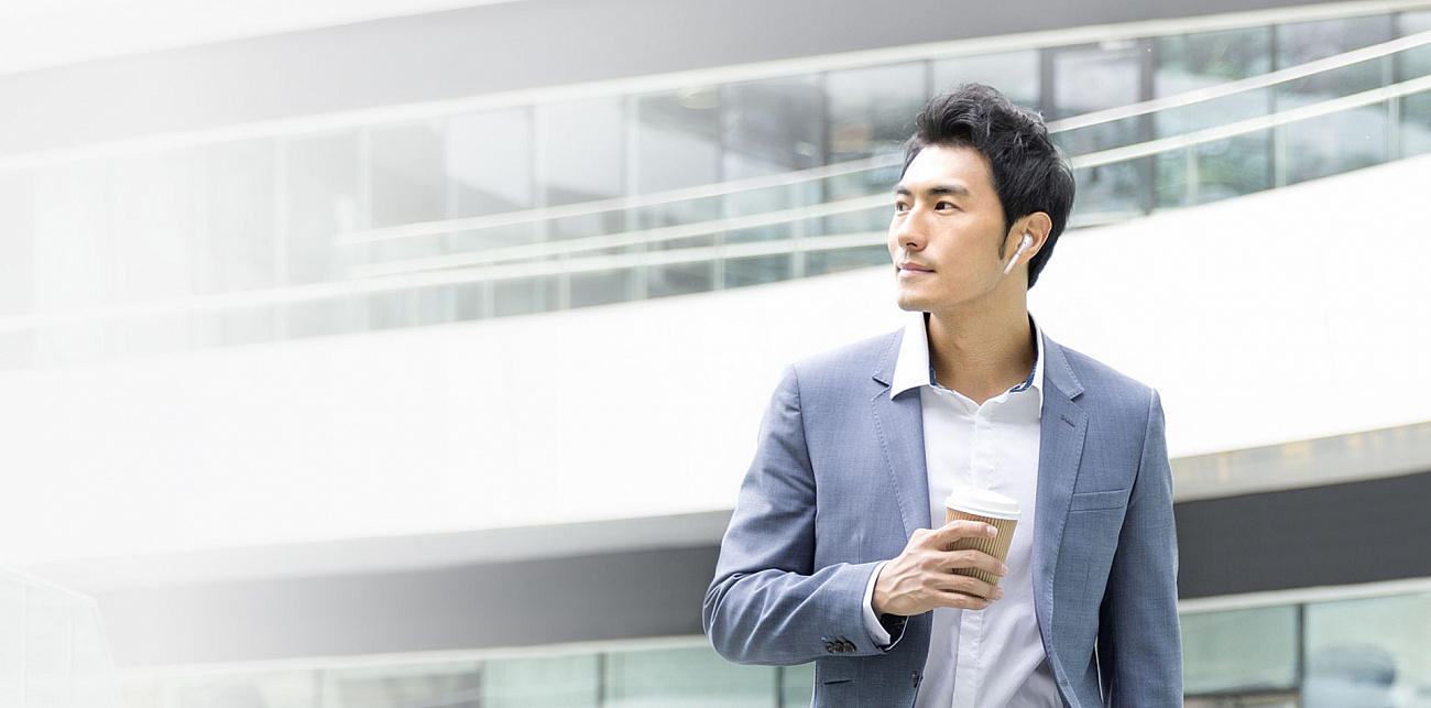 Bluetooth-наушники с микрофоном Huawei Freebuds 2 Pro (Black) купить в интернет-магазине icover