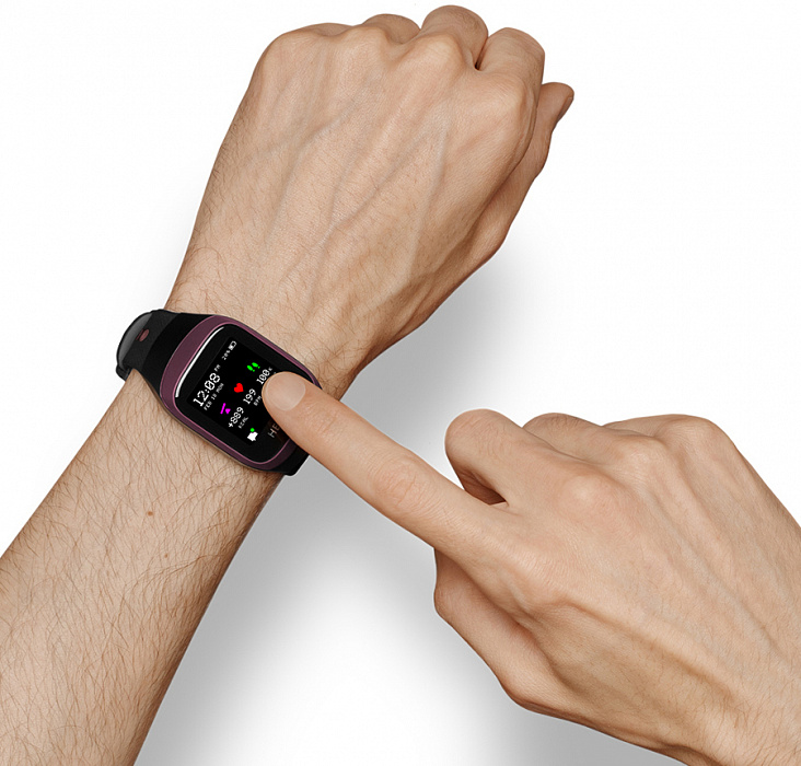 Фитнес-браслет Healbe GoBe 3 (Red) купить в интернет-магазине icover