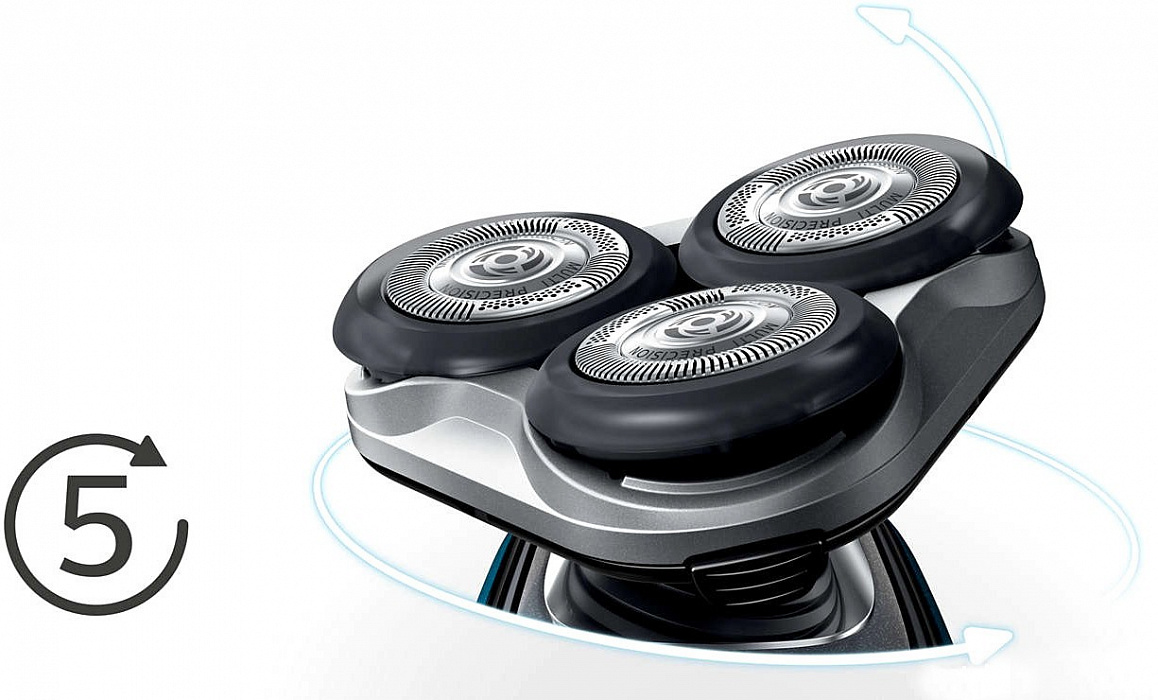 Philips AquaTouch Shaver Series 5000 (S5420/06) - электробритва (Blue/Black) купить в интернет-магазине icover