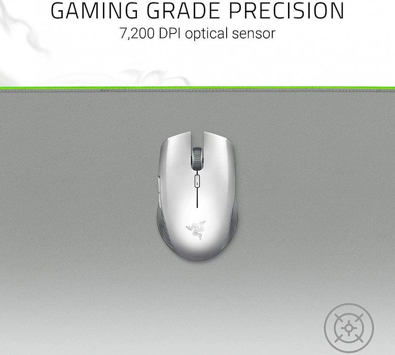 Беспроводная мышь Razer Atheris RZ01-02170300-R3M1 (Mercury White) купить в интернет-магазине icover
