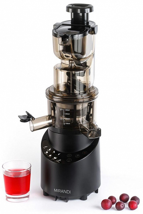 Соковыжималка Mirandi J-100 (Black) купить в интернет-магазине icover