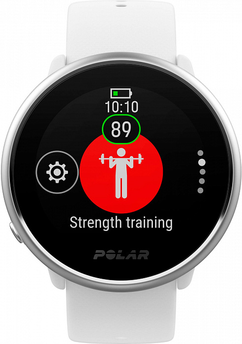 Спортивные часы Polar Ignite S 90072456 (White/Silver) купить в интернет-магазине icover