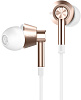 Наушники с микрофоном 1MORE Single Driver 1M301 (White/Gold) купить в интернет-магазине icover