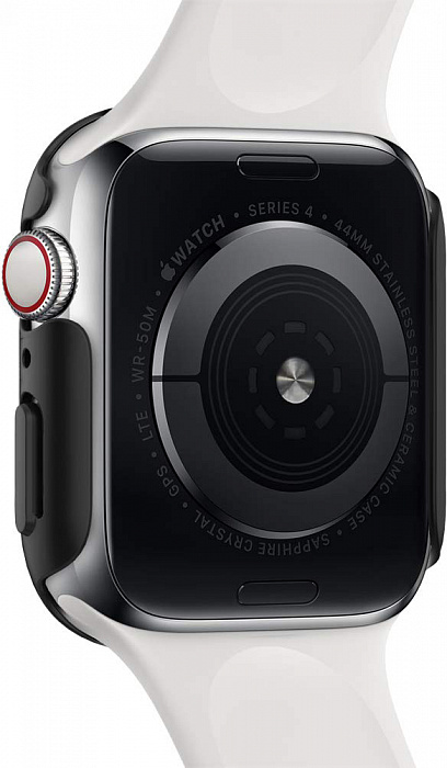 Чехол Spigen Thin Fit (061CS24484) для Apple Watch Series 4 40 mm (Black) купить в интернет-магазине icover