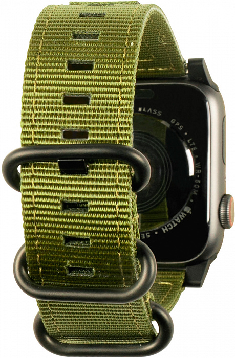 Ремешок Urban Armor Gear Nato (19148C114072) для Apple Watch Series 2/3/4 42/44 mm (Olive Drab) купить в интернет-магазине icover