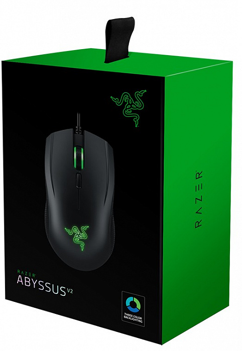 Проводная мышь Razer Abyssus V2 RZ01-01900100-R3G1 (Black) купить в интернет-магазине icover