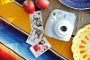 Fujifilm Instax Mini 8 - камера моментальной печати (Blue) купить в интернет-магазине icover