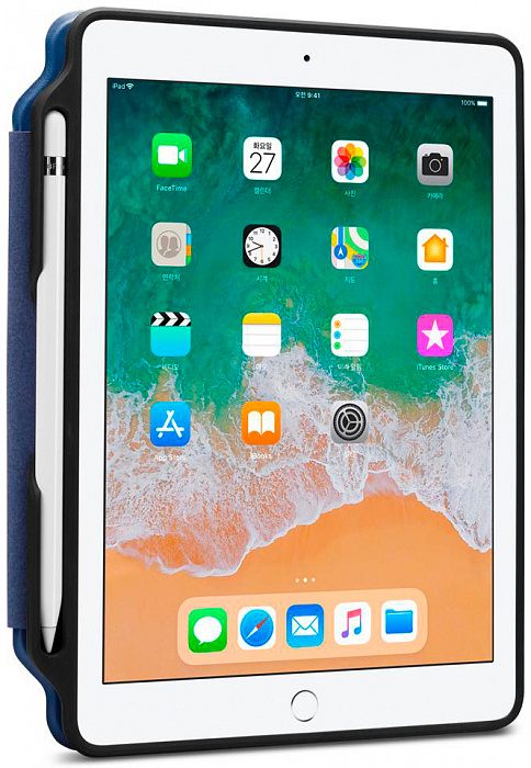 Чехол Spigen Smart Fold 2 (053CS23994) для iPad 9.7" (Blue) купить в интернет-магазине icover
