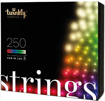 Smart-гирлянда Twinkly Strings Special Edition RGBW 250 (TWS250SPP-BEU)