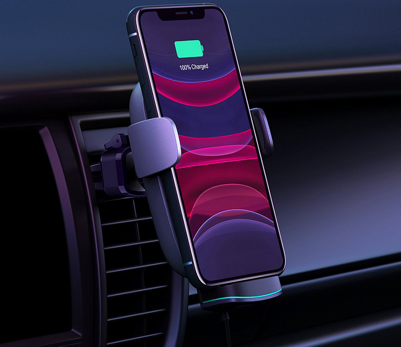 Автомобильный держатель Aukey Navigator Wind II (HD-C52) для смартфона (Black) купить в интернет-магазине icover