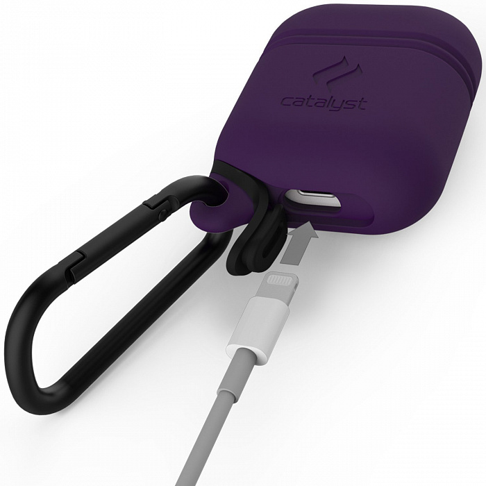 Чехол Catalyst Waterproof Case для AirPods (Deep Plum) купить в интернет-магазине icover