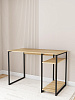 Стол письменный с полкой для ПК RIDBERG GILBERT (Oak/Black) купить в интернет-магазине icover