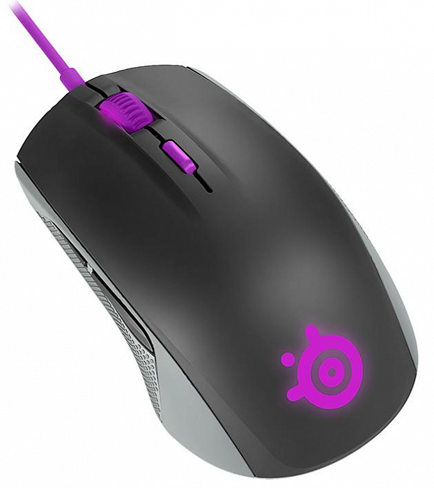 SteelSeries Rival 100 (62338) - оптическая мышь (Sakura Purple) купить в интернет-магазине icover