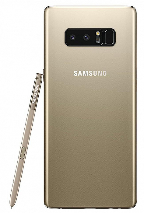 Смартфон Samsung SM-N950F Galaxy Note 8 64Gb (Gold) купить в интернет-магазине icover