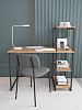 Стол-стеллаж лофт мини RIDBERG MEMPHIS (Oak/Black) купить в интернет-магазине icover