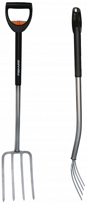 Fiskars SmartFit (133320) - вилы садовые телескопические, 1,16-1,26 м купить в интернет-магазине icover