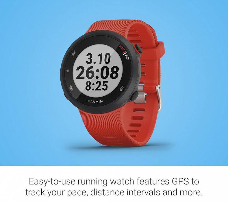 Спортивные часы Garmin Forerunner 45 Large 010-02156-16 (Lava Red) купить в интернет-магазине icover