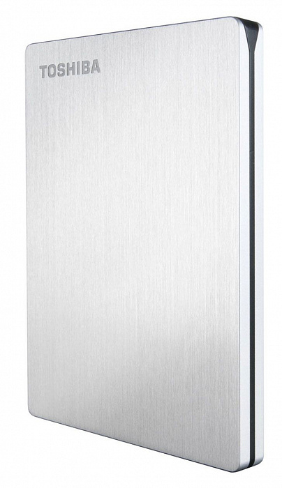 Toshiba Canvio Slim 2.5" 500Gb (HDTD205ES3DA) - внешний жесткий диск (Silver) купить в интернет-магазине icover