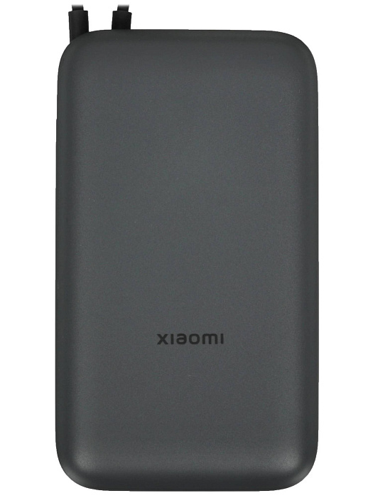 Внешний аккумулятор Xiaomi Power Bank Integrated Cable (BHR9740GL) 20000mAh (Dark Grey) купить в интернет-магазине icover