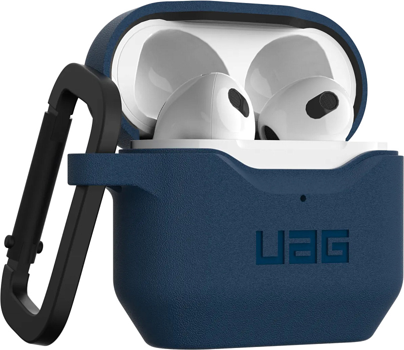 Чехол с карабином UAG Standard Issue Silicone_001 Case для AirPods 3 (Mallard) купить в интернет-магазине icover
