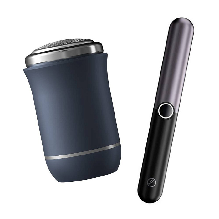 Комплект триммер Enchen Mocha N + электробритва Enchen Traveller (Black/Blue) купить в интернет-магазине icover