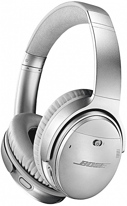 Bluetooth-наушники Bose QuietComfort 35 II с микрофоном (Silver) купить в интернет-магазине icover