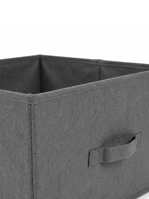 Стеллаж Ridberg 6 ячеек с коробками (Grey) купить в интернет-магазине icover