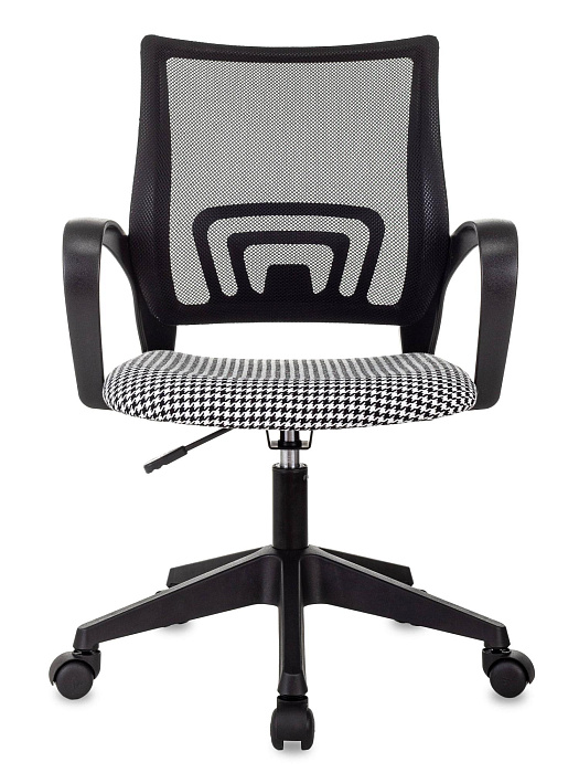 Кресло компьютерное Бюрократ Room TW-01 Morris 10 (Black/White) купить в интернет-магазине icover