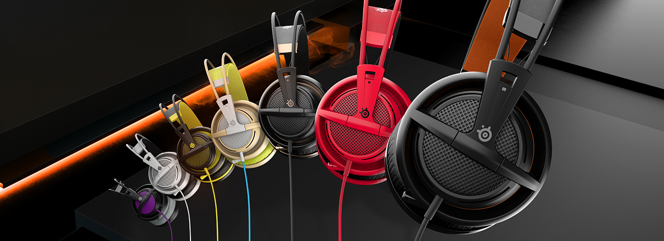 SteelSeries Siberia 200 - игровая гарнитура (Forged Red) купить в интернет-магазине icover