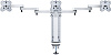 Кронштейн ErgoFount BTFS-303TC для 3 мониторов 24" (Steel) купить в интернет-магазине icover