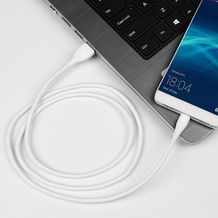 Кабель Syncwire SW-MC036 micro USB 1m (White) купить в интернет-магазине icover
