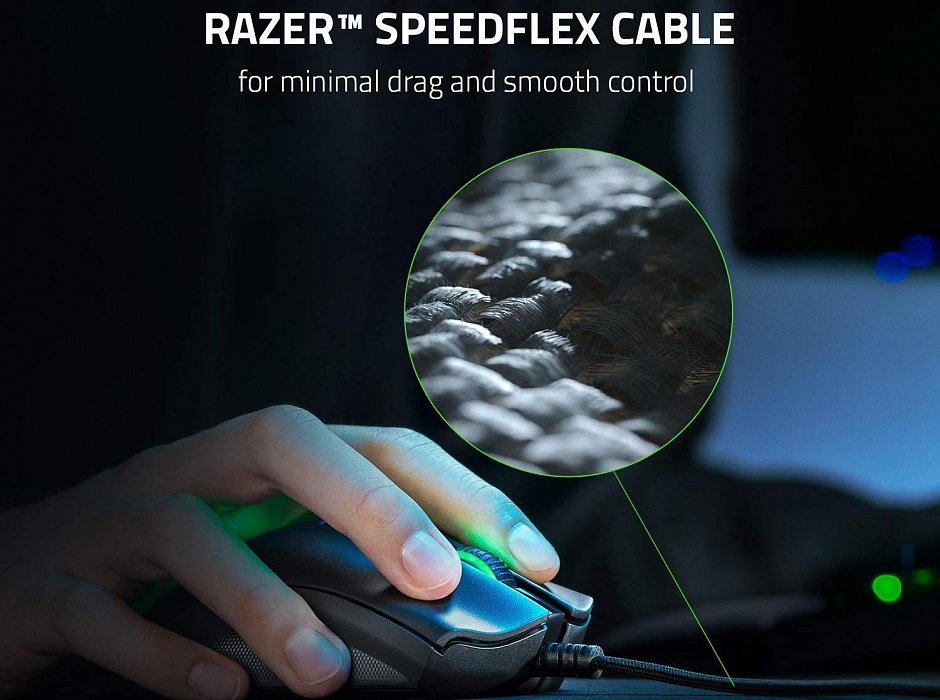 Игровая мышь Razer DeathAdder V2 RZ01-03210100-R3M1 (Black) купить в интернет-магазине icover