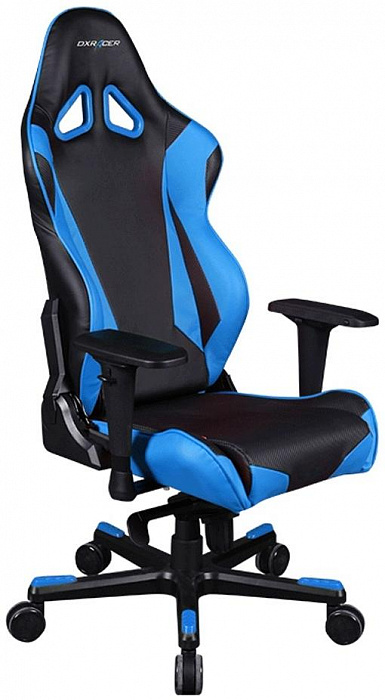 Компьютерное кресло DXRacer Racing Series OH/RJ001/NB (Black/Blue) купить в интернет-магазине icover