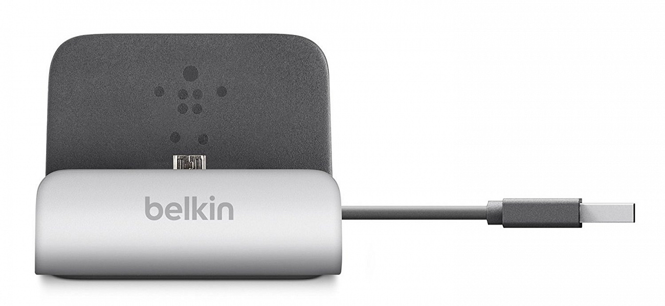 Док-станция Belkin Charge + Sync Dock (F8M389bt) для смартфонов Samsung (Silver) купить в интернет-магазине icover