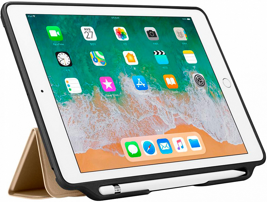 Чехол Spigen Smart Fold 2 (053CS23993) для iPad 9.7" (Gold) купить в интернет-магазине icover