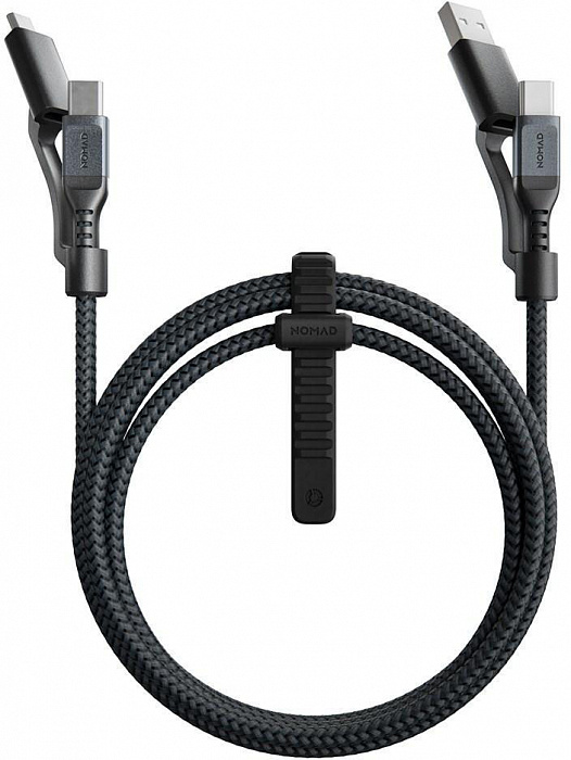 Кабель Nomad Universal Kevlar USB-C/USB-A/microUSB 1.5m (NM0191C090) купить в интернет-магазине icover