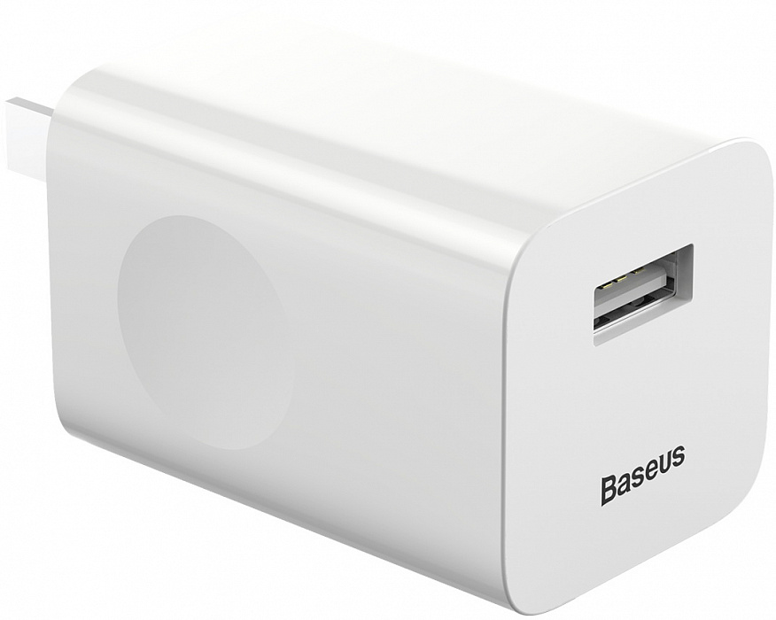 Зарядное устройство Baseus Travel Wall Charger американская вилка (White) купить в интернет-магазине icover