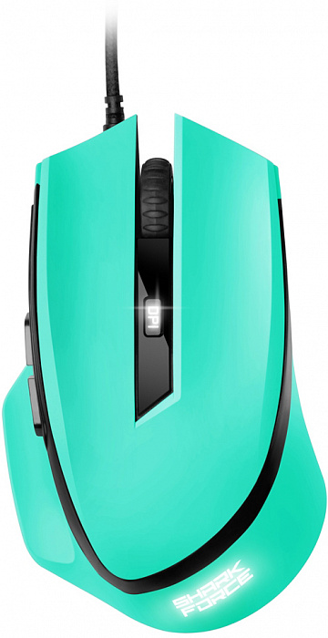Игровая мышь Sharkoon SHARK Force (Mint) купить в интернет-магазине icover